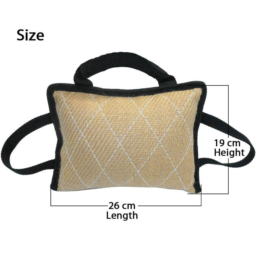 Ponacat Coussin de Dentition pour Chien - 3 poignées