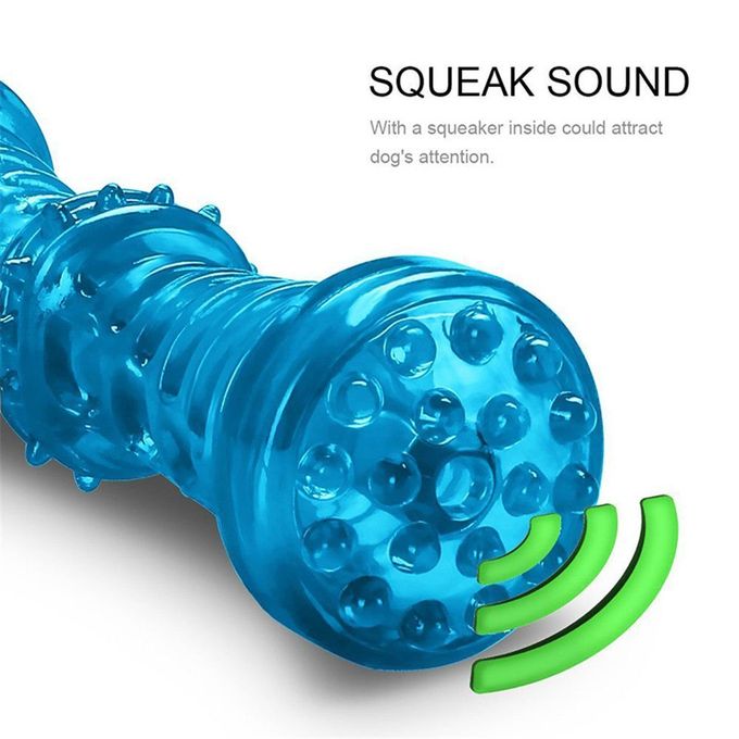 Os brosse à dents chien Jouet de chien robuste Chiot jeu Interactif en 2 couleur