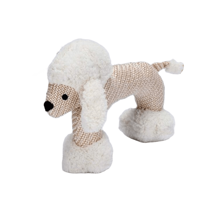 jouet Peluche pour Chien Molaire Beige