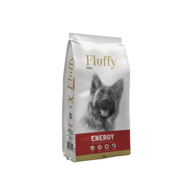 Fluffy Croquette pour Chien 15 Kg Energy
