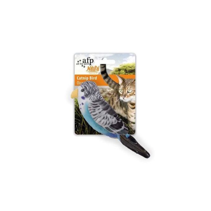 Jouet Oiseau rebondissant avec catnip