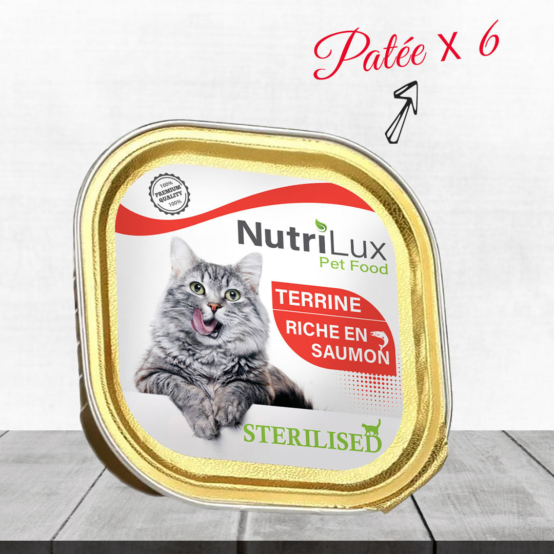 Nutrilux PACK ALL IN ONE POUR CHAT STERILIED