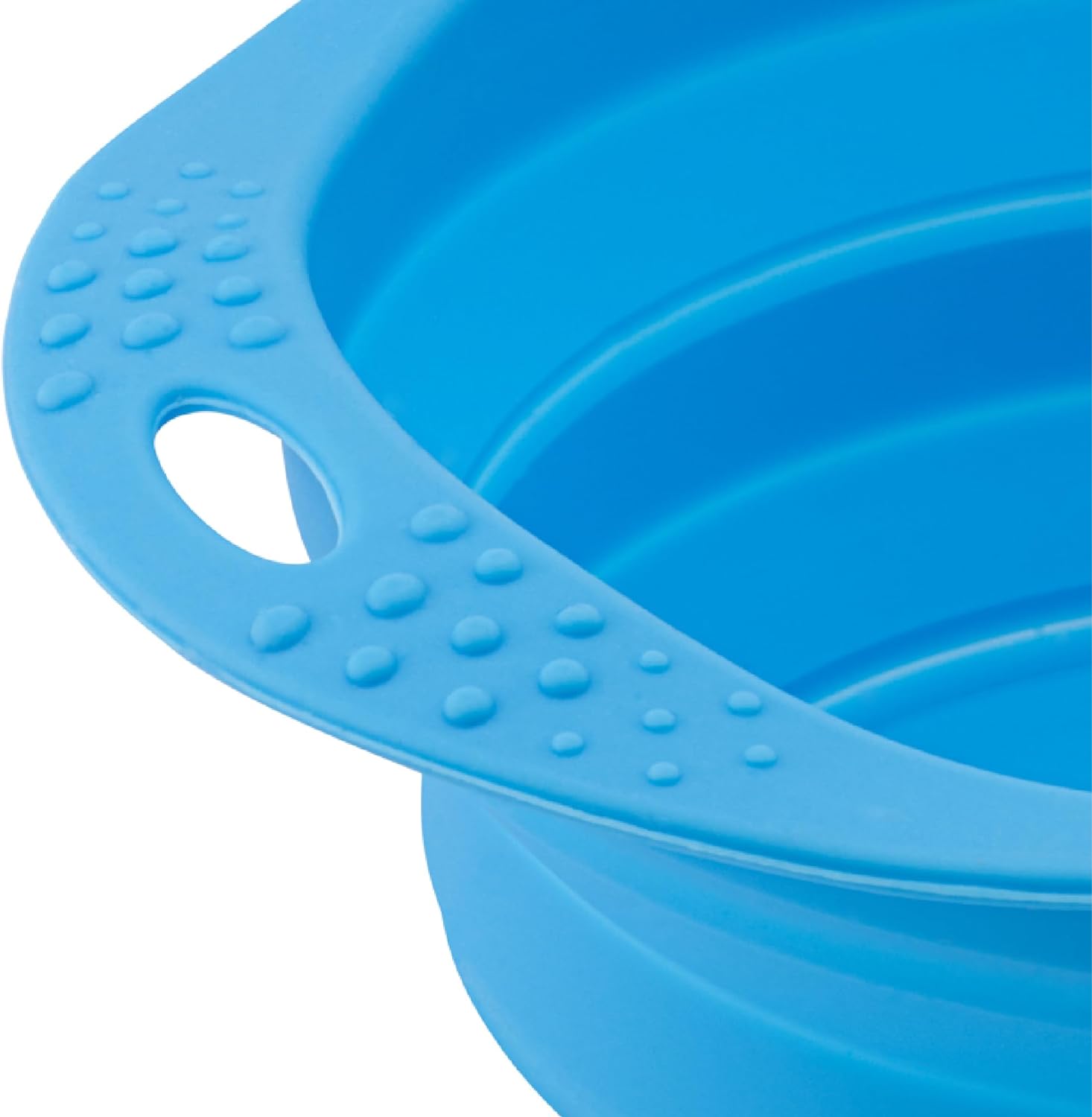Beco Travel Bowl – Medium Blue (compressible en silicone 0.75L)