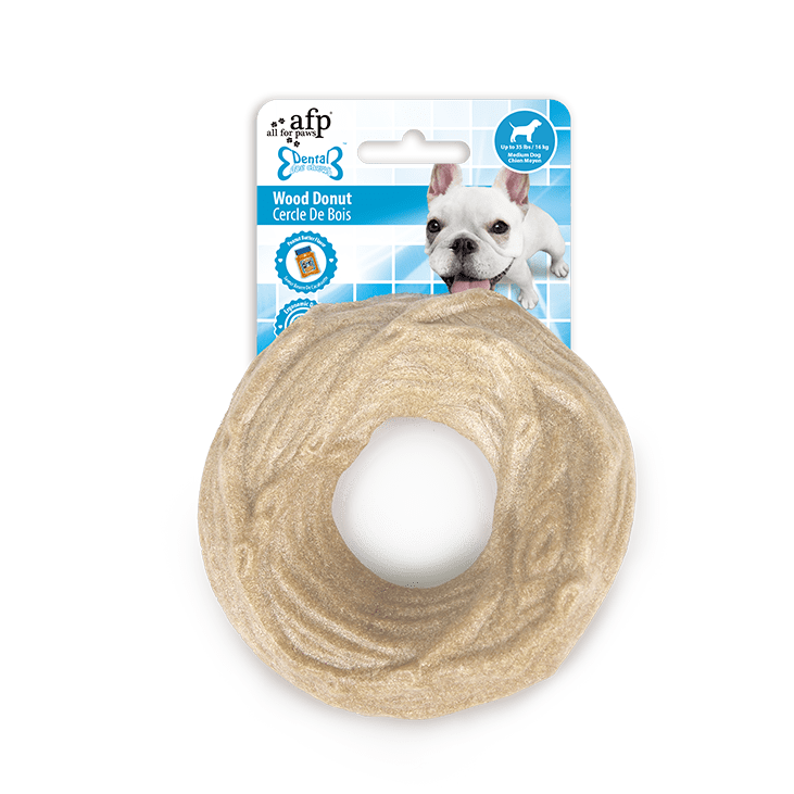 Mordant Donut en bois – peanut butter