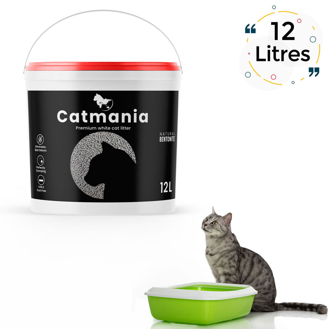 Catmania litière Agglomérante  pour chat 12L