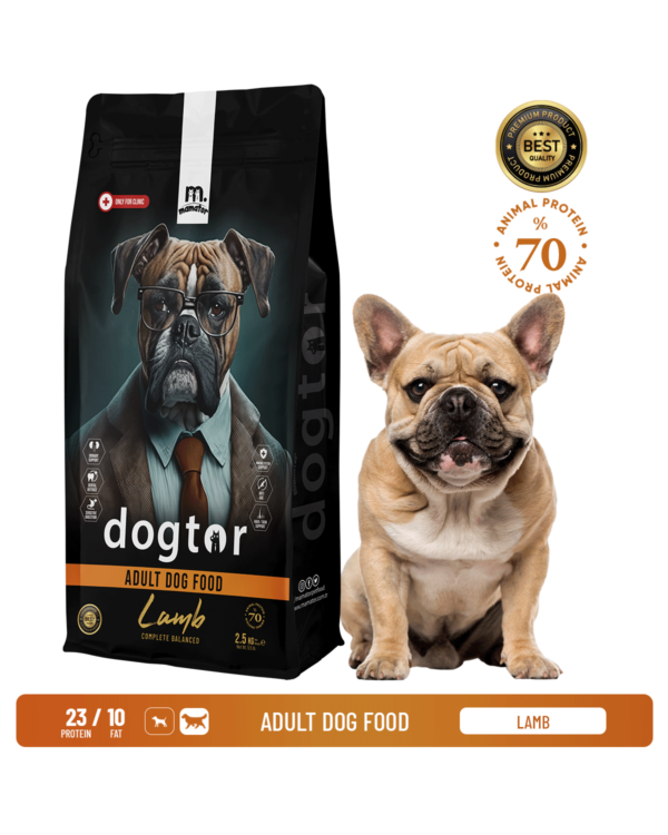 Dogtor Croquette pour chien adult 2,5kg lamb