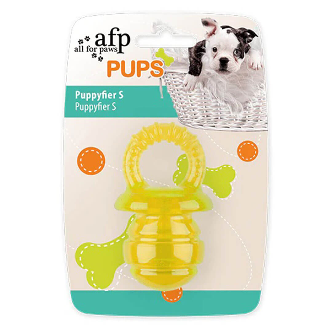 Tétine Puppyfier S jaune