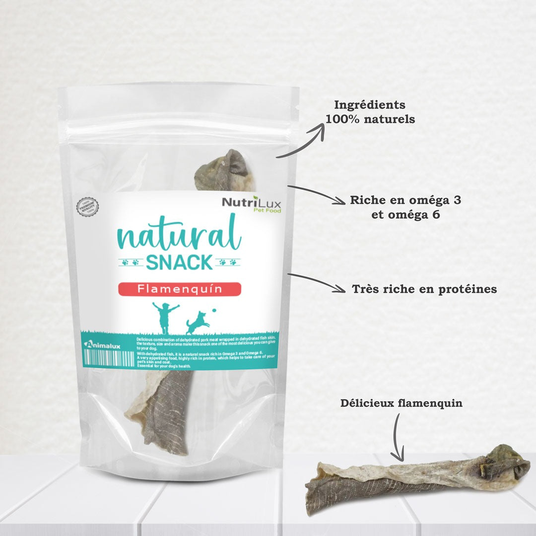 Animalux friandise  naturel flamenquin pour chien