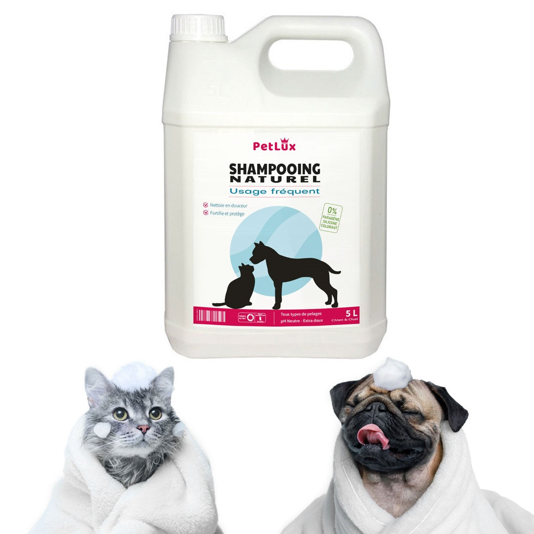 Naturel shampoing pour chien&chat 5L