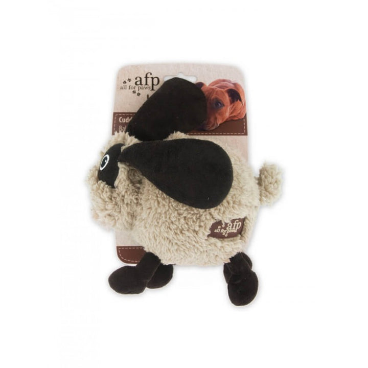 Peluche rebondissant – mouton,lapin beige