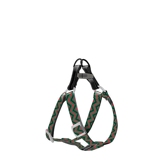 Harnais motif chevron  S/M/L