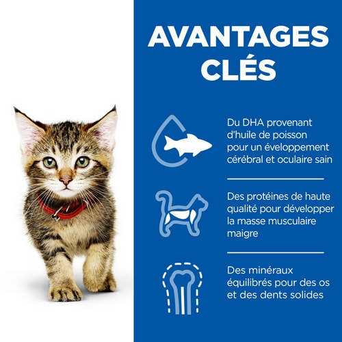 Hill’s Science Plan Aliment pour Chaton au Poulet (7KG)