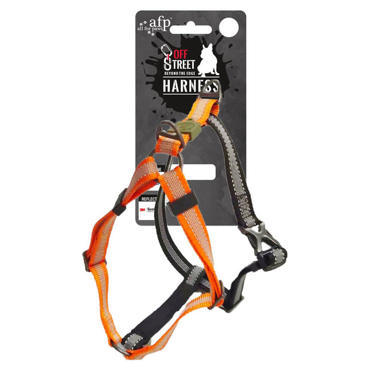 Harnais anti-traction mandarine M/L/XL