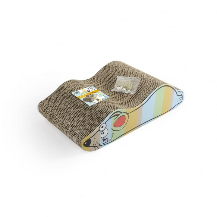 Grattoir avec catnip forme de souris