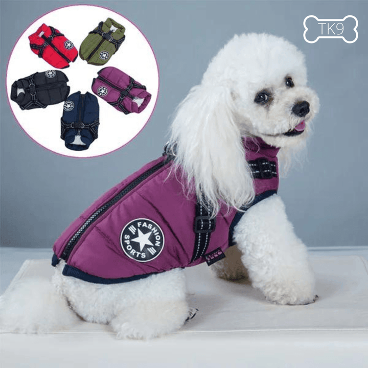 MANTEAU IMPERMÉABLE POUR CHIENS, GILET CHAUD POUR CHIENS