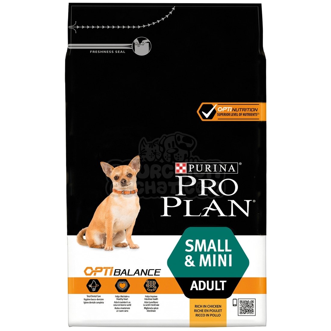 Crouquette Pour Chien Small&Mini Adult 3kg Riche en Poulet