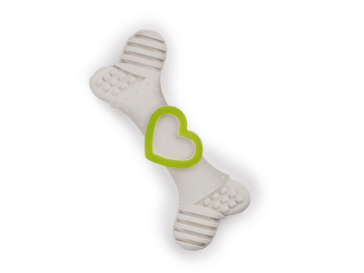 Os forme de coeur en latex