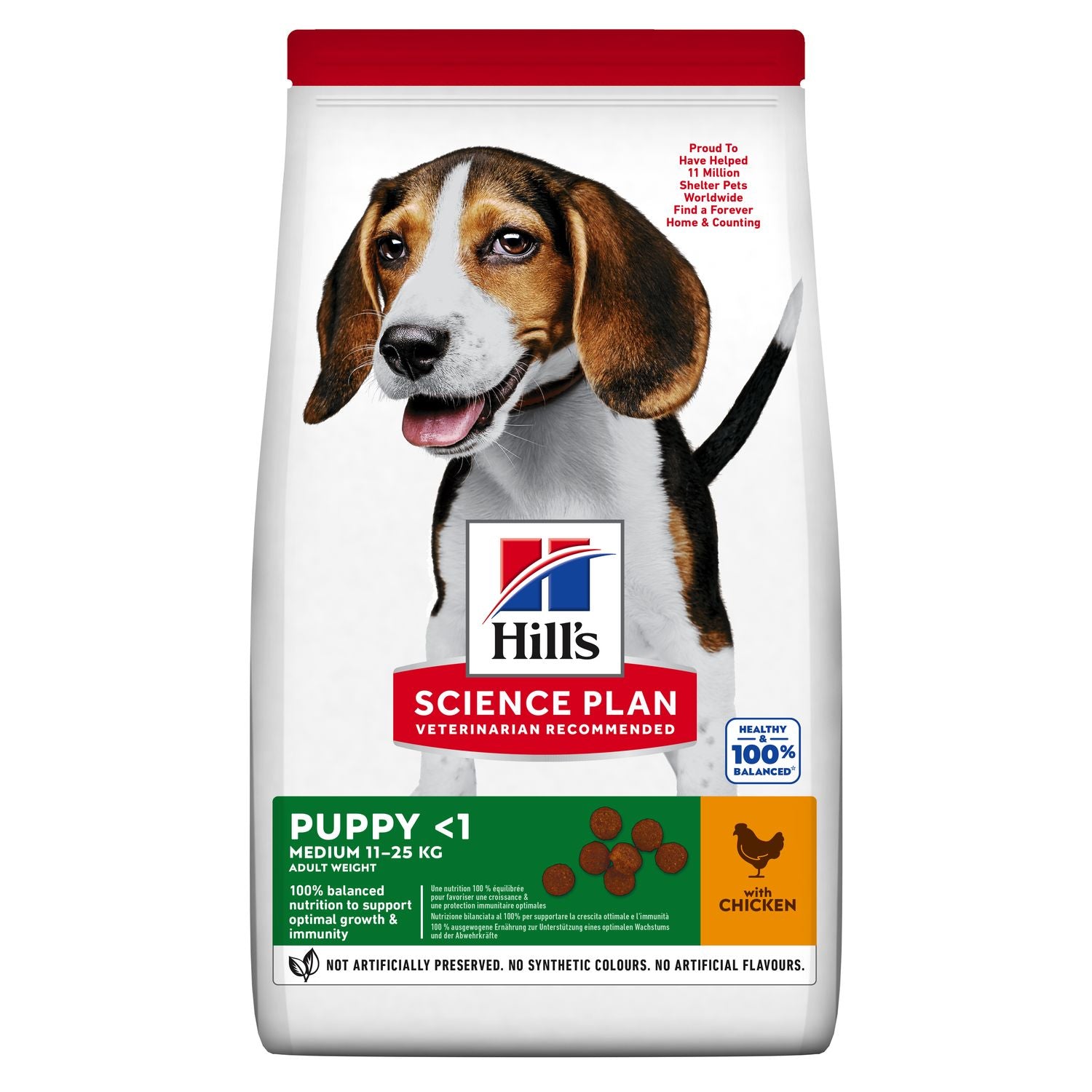 Hill’s Science Plan Aliment pour Chiot Medium au Poulet (800g)